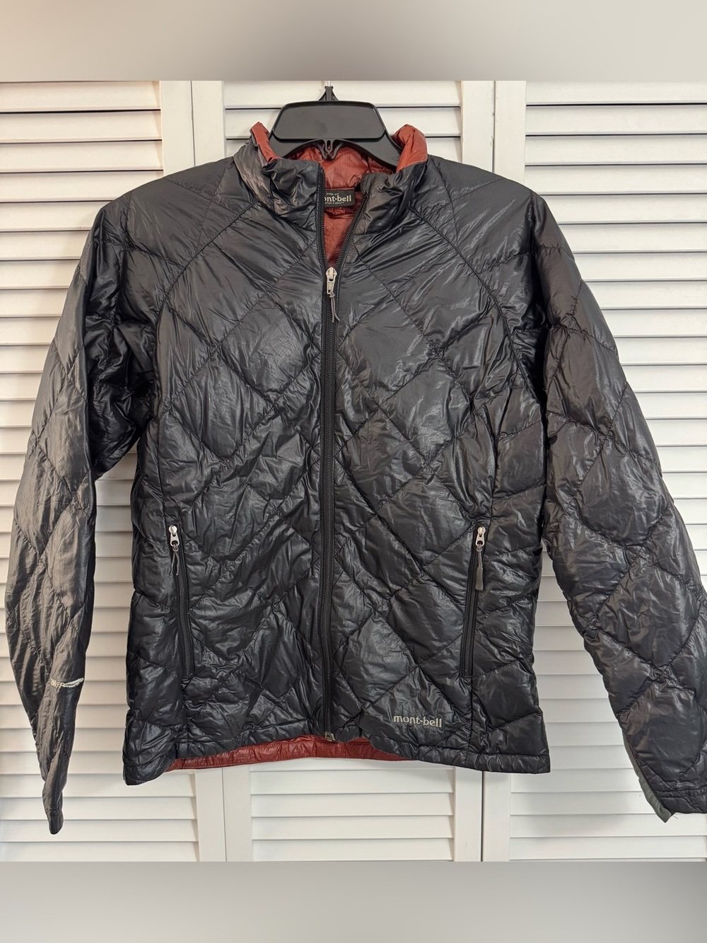 Montbell Ultralight Goose Down Puffer Coat Jacket Women's Size M 800FP